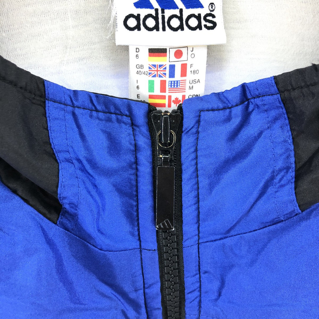00'S adidas windbreaker men's XL size polyamide black type Vintage Second Hand