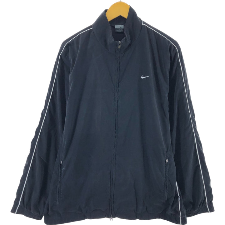 00'S Nike Windbreaker Men's Size L polyester black type Vintage Second Hand