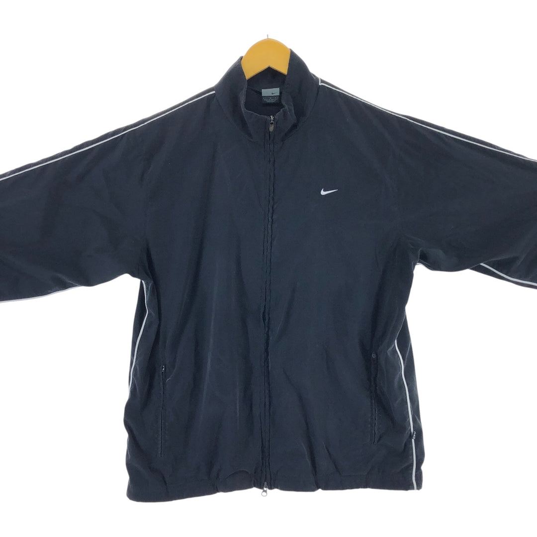 00'S Nike Windbreaker Men's Size L polyester black type Vintage Second Hand