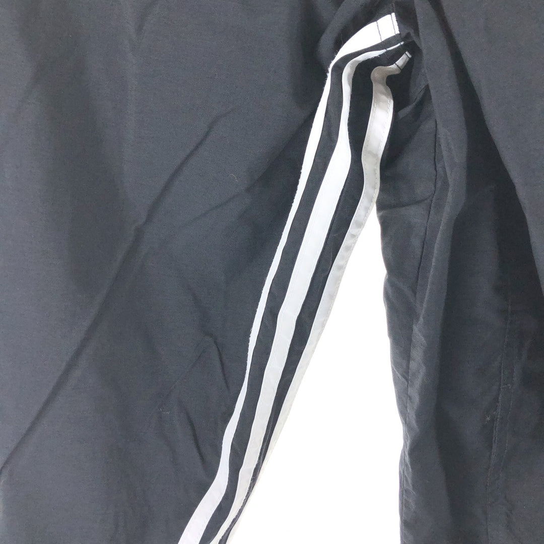 00'S Adidas nylon hoodie, men's XL size Nylon black type Vintage Second Hand