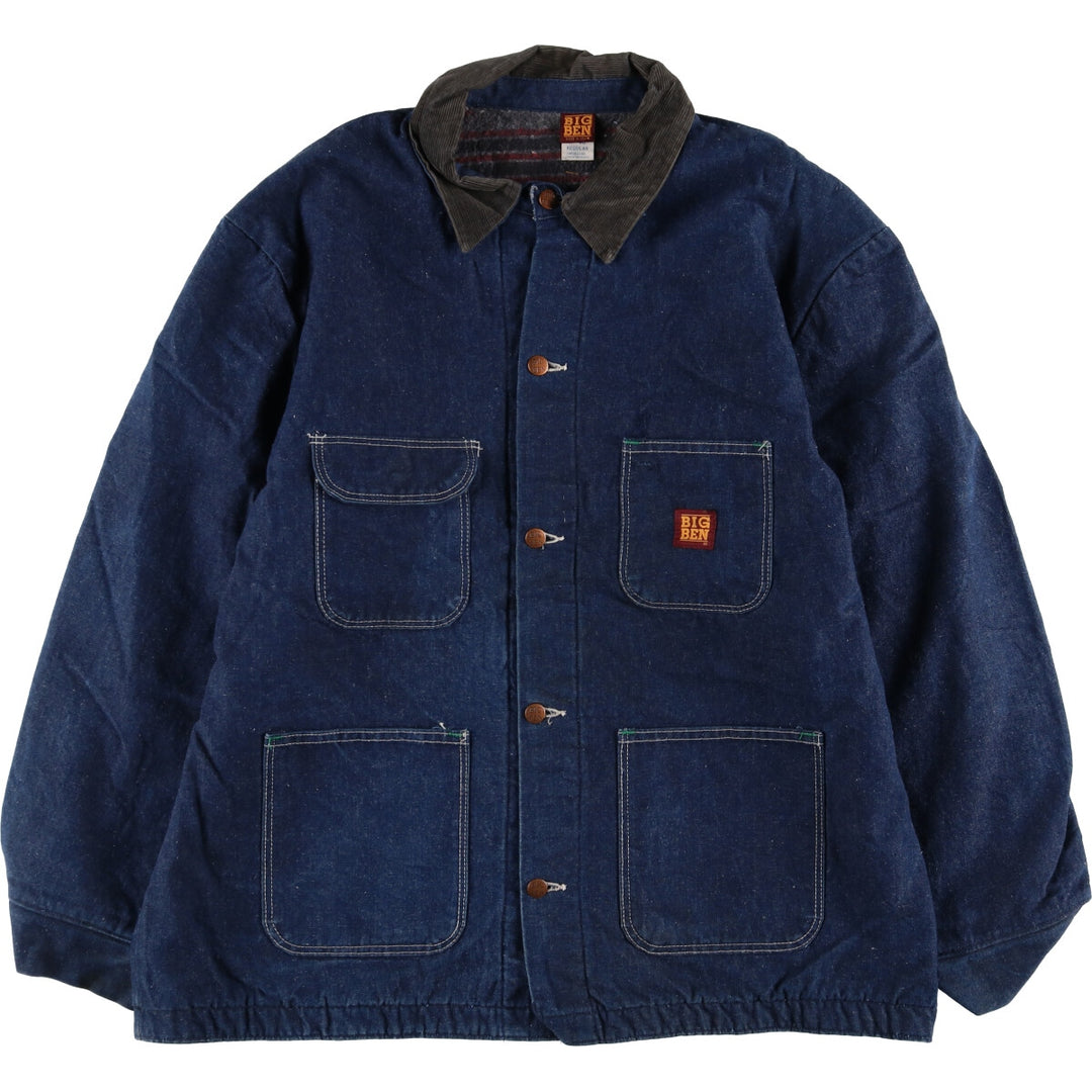 70'S Wrangler Big Ben Denim Coveralls, Made in USA, Men's XXL, Vintage / eaa515548