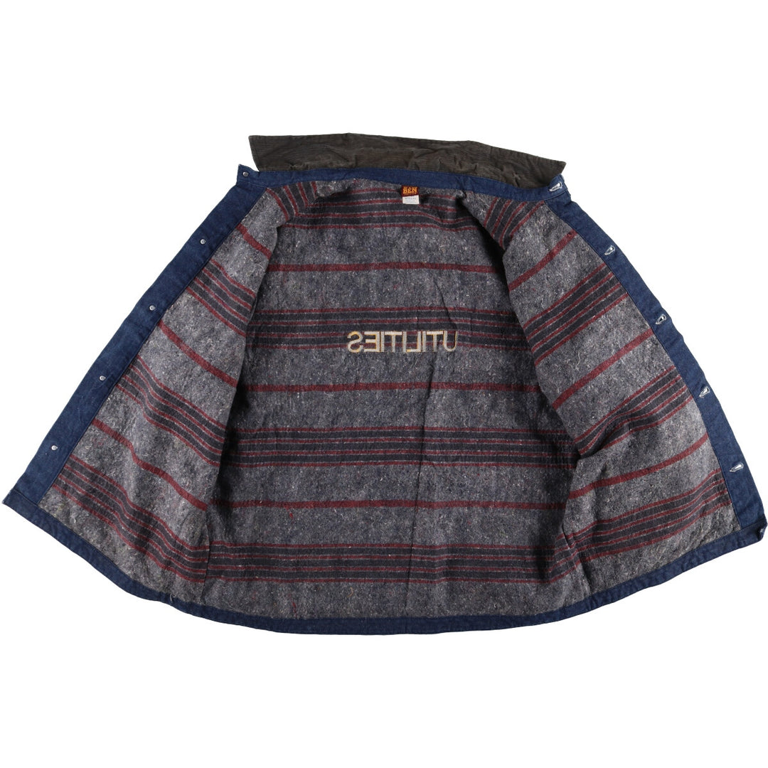 70'S Wrangler Big Ben Denim Coveralls, Made in USA, Men's XXL, Vintage / eaa515548