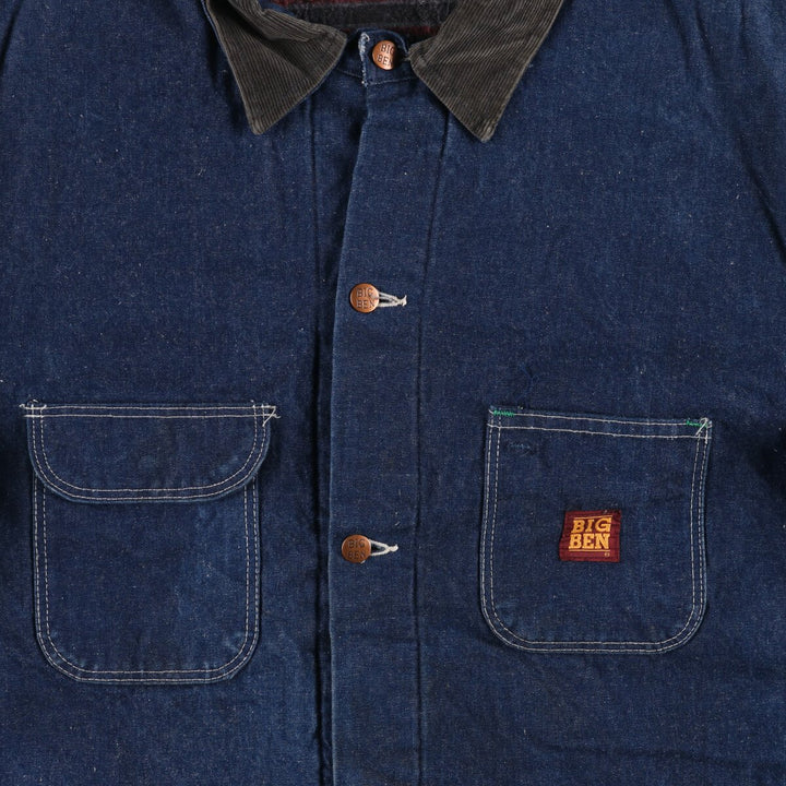 70'S Wrangler Big Ben Denim Coveralls, Made in USA, Men's XXL, Vintage / eaa515548