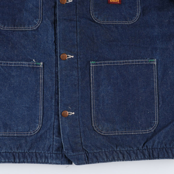 70'S Wrangler Big Ben Denim Coveralls, Made in USA, Men's XXL, Vintage / eaa515548