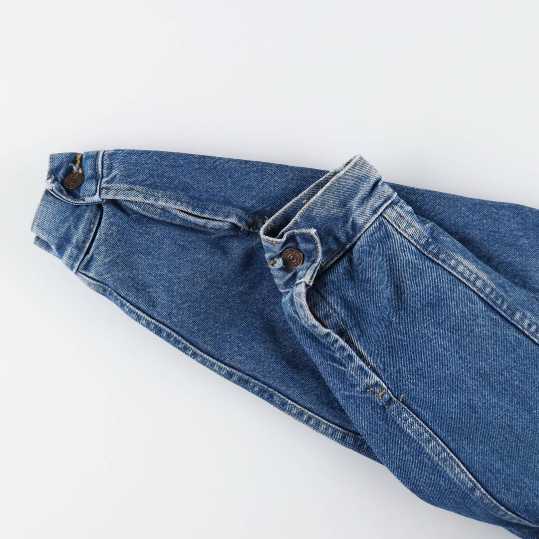 80'S JCPenney PLAIN POCKETS denim jacket, G-jacket, men's size L, vintage /eaa515554