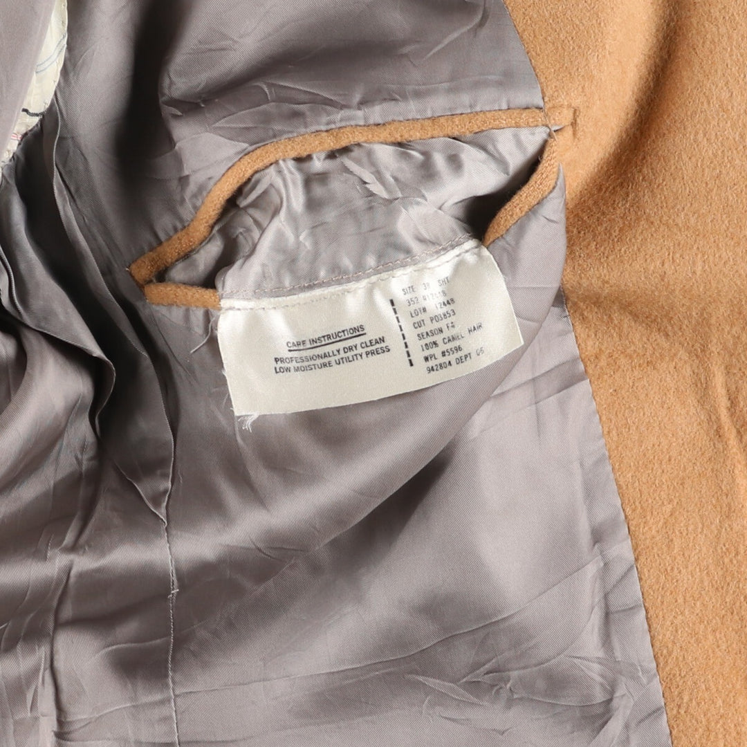 90'S Polo by Ralph Lauren camel hair tailored jacket, made in USA, men's size M, vintage / eaa515567