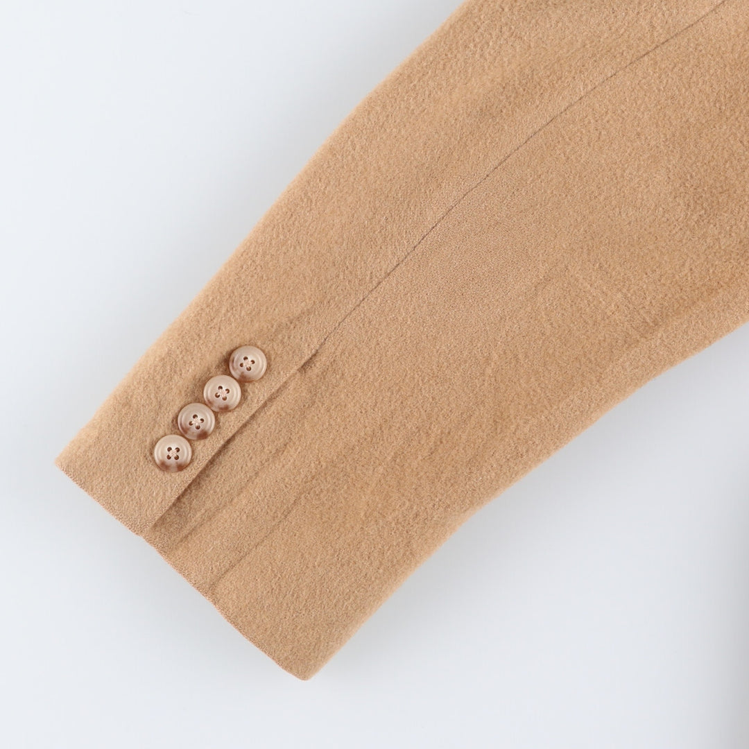 90'S Polo by Ralph Lauren camel hair tailored jacket, made in USA, men's size M, vintage / eaa515567