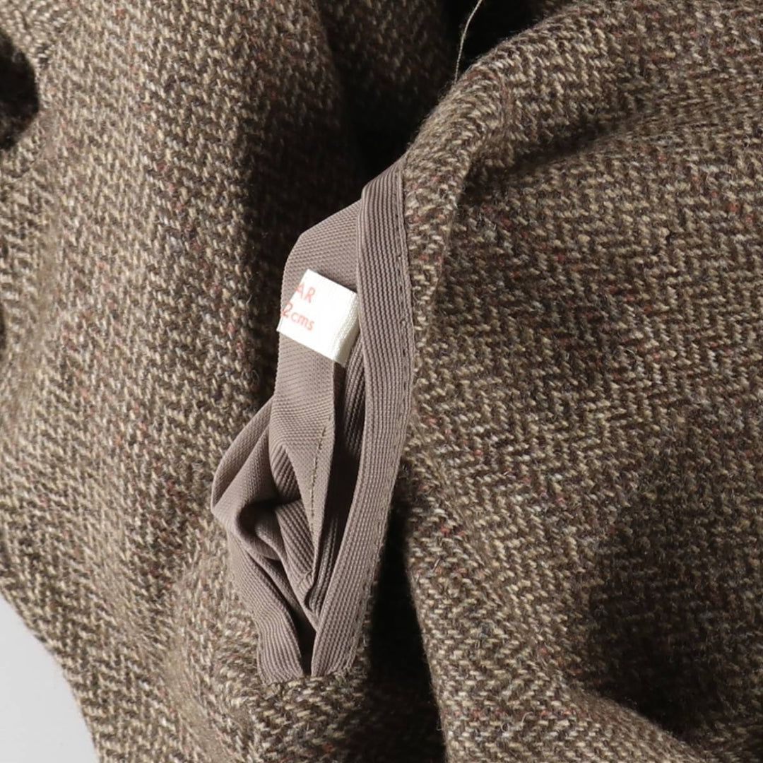 ESCAPE from the ordinary Check Pattern Herringbone Wool Tailored Jacket Made in England Men's L size /eaa515574