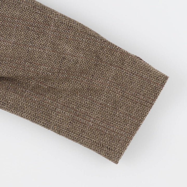 ESCAPE from the ordinary Check Pattern Herringbone Wool Tailored Jacket Made in England Men's L size /eaa515574