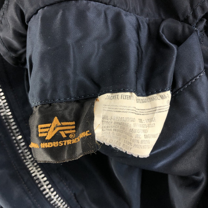 Civilian product Alpha ALPHA MA-1 type military flight jacket men's size L equivalent /eaa515589