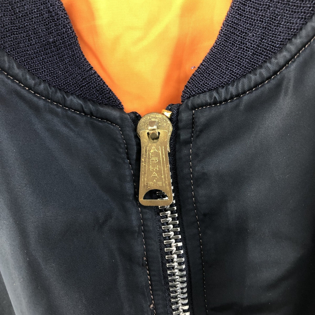 Civilian product Alpha ALPHA MA-1 type military flight jacket men's size L equivalent /eaa515589