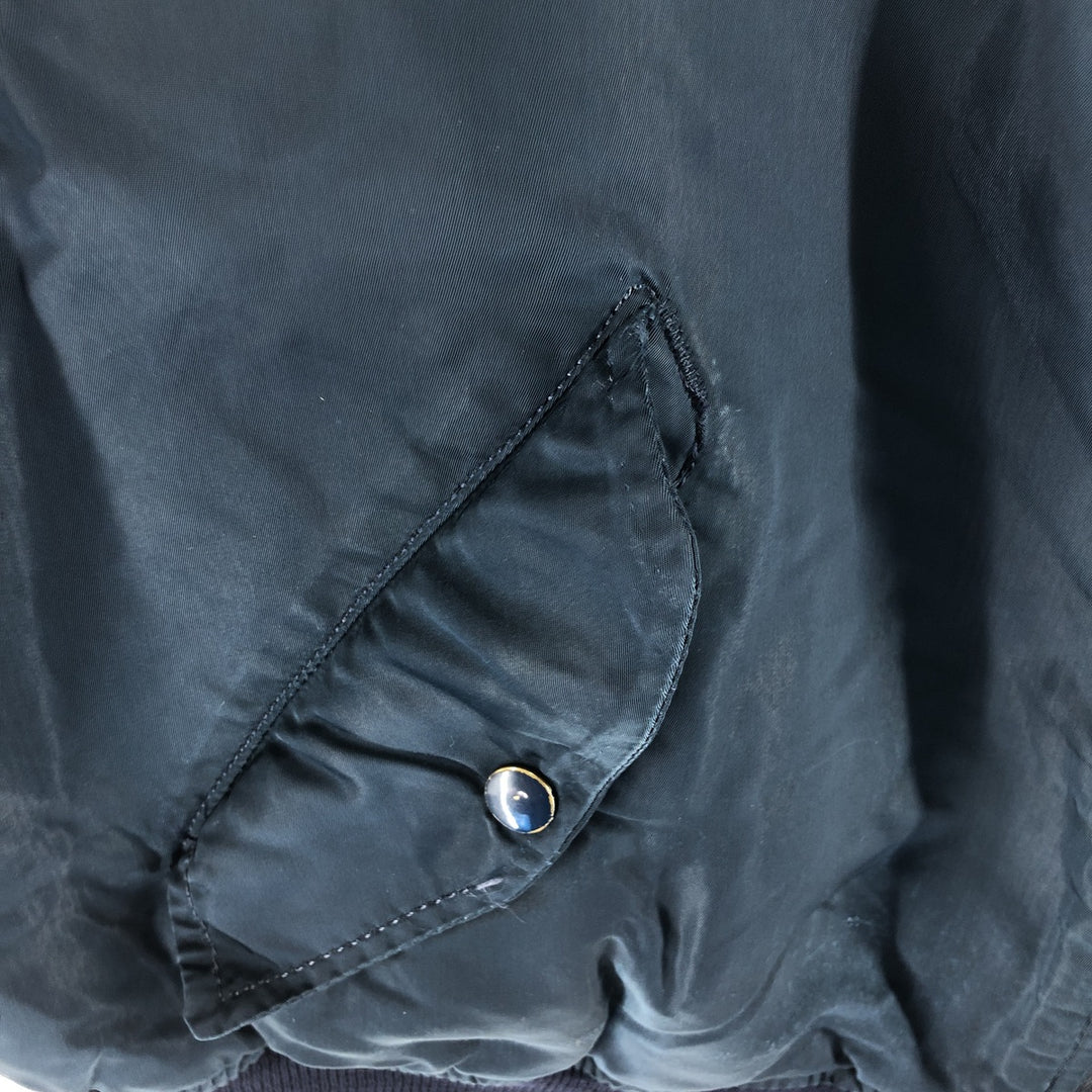 Civilian product Alpha ALPHA MA-1 type military flight jacket made in USA equivalent to men's XL /eaa515592