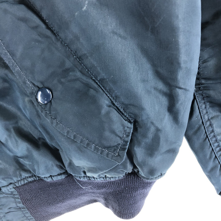 Civilian product Alpha ALPHA MA-1 type military flight jacket made in USA equivalent to men's XL /eaa515592