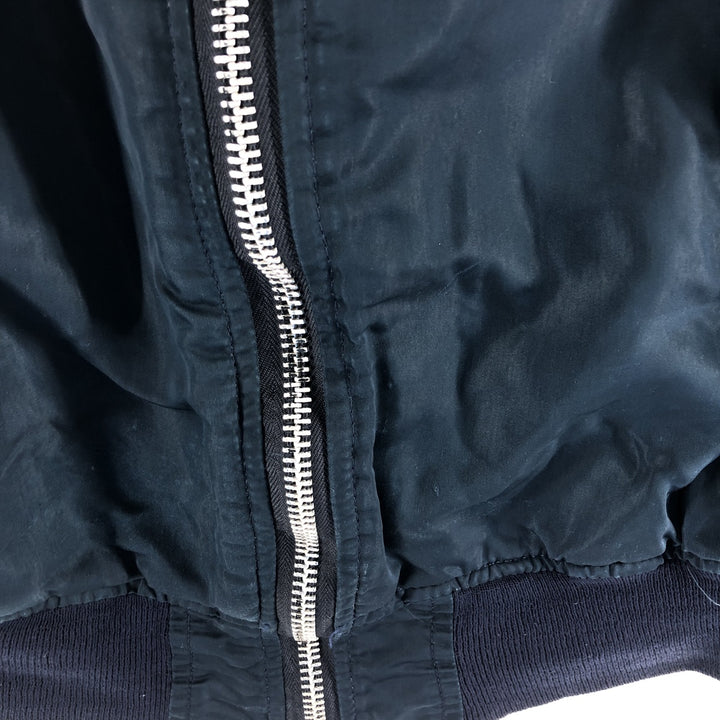 Civilian product Alpha ALPHA MA-1 type military flight jacket made in USA equivalent to men's XL /eaa515592