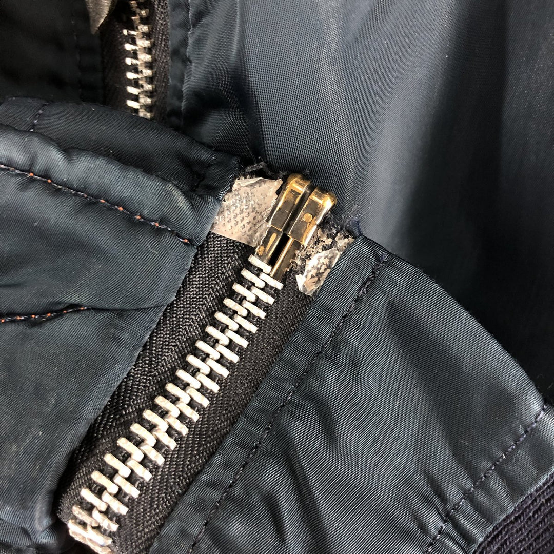 Civilian product Alpha ALPHA MA-1 type military flight jacket made in USA equivalent to men's XL /eaa515592