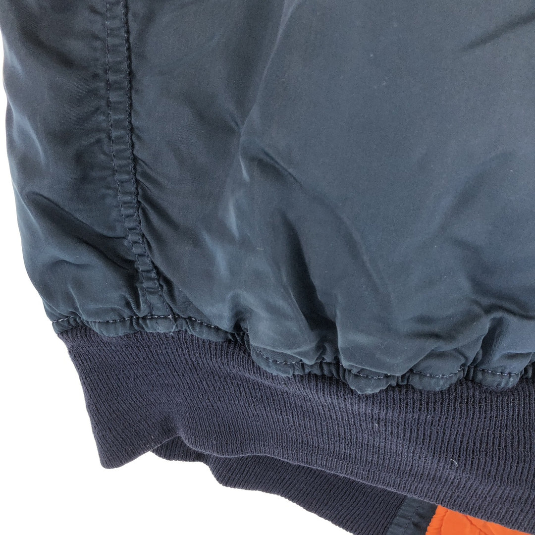 Civilian product Alpha ALPHA MA-1 type military flight jacket made in USA equivalent to men's XL /eaa515592