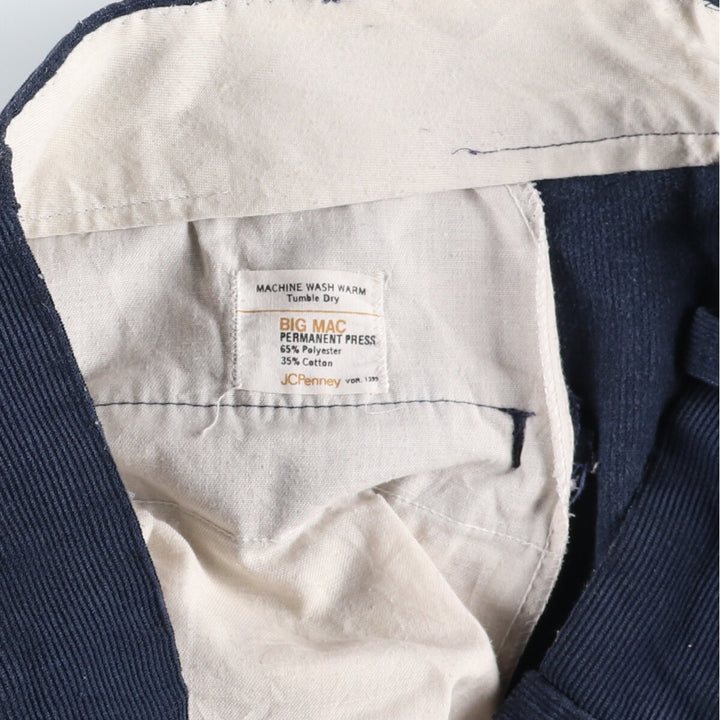 70'S JCPenney BIG MAC corduroy pants for men, vintage size w34 / eaa515629