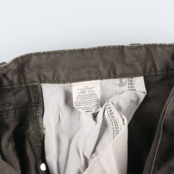 Dickies Duck Painter Pants Men's W34 equivalent cotton Khaki type Vintage Second Hand