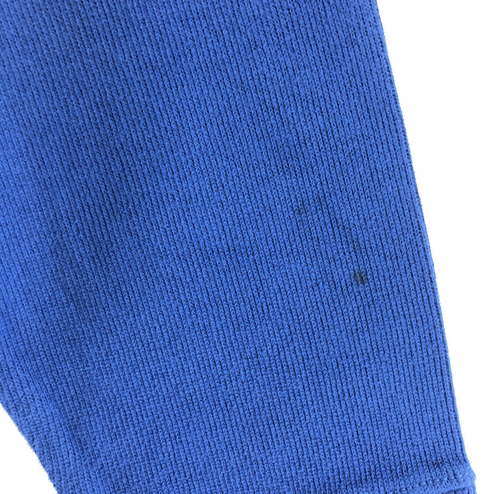 Ralph Lauren POLO by Ralph Lauren Half-Zip Sweatshirt, Men's Size L cotton blue type Vintage Second Hand