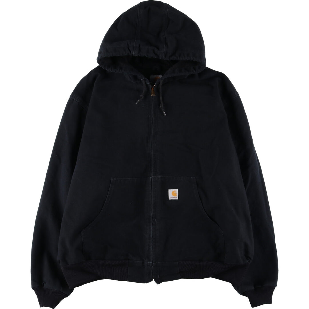 Carhartt Active Jacket Duck Full Zip Hoodie Men's XL equivalent / eaa515780