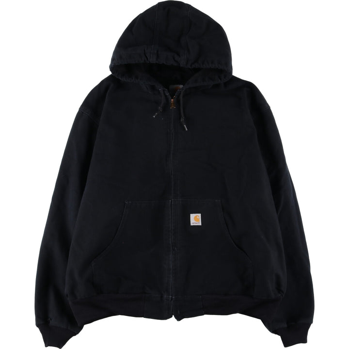 Carhartt Active Jacket Duck Full Zip Hoodie Men's XL equivalent / eaa515780