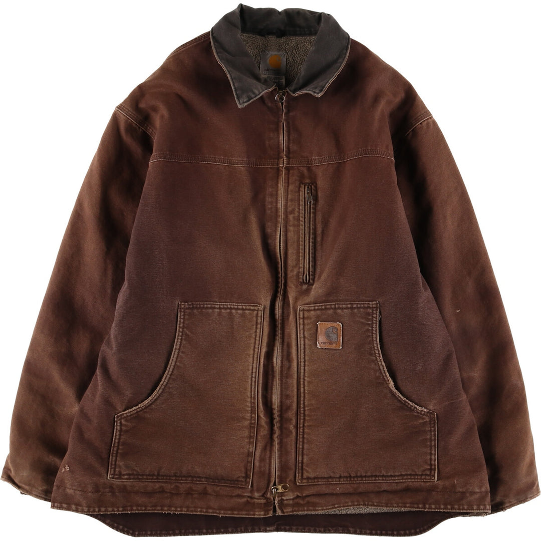 00'S Carhartt Traditional Jacket Duck Work Jacket Men's XL / eaa515783