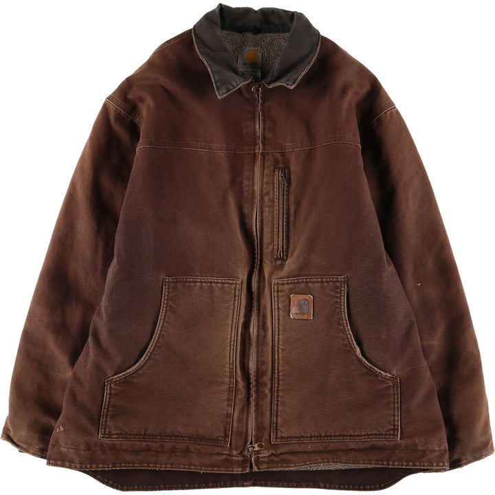 00'S Carhartt Traditional Jacket Duck Work Jacket Men's XL / eaa515783
