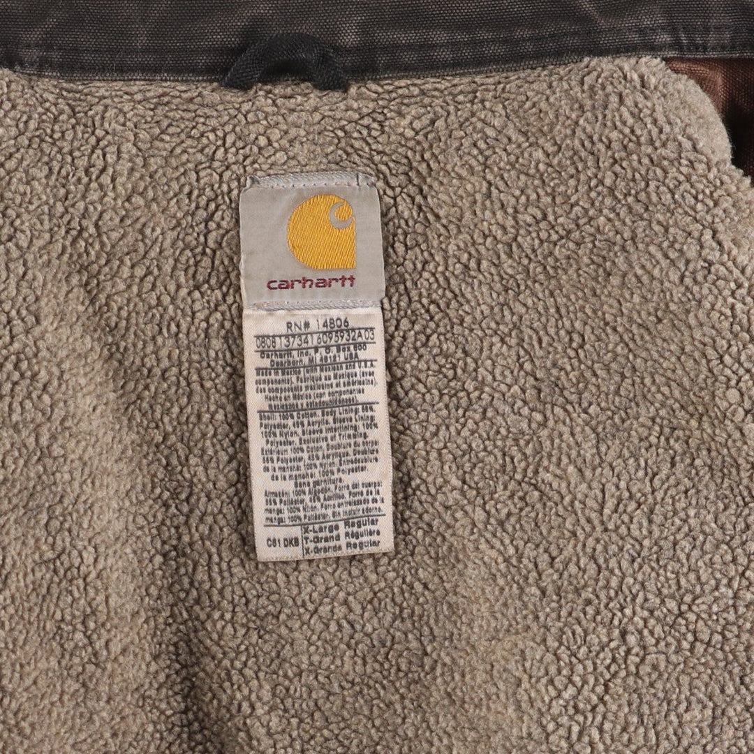 00'S Carhartt Traditional Jacket Duck Work Jacket Men's XL / eaa515783