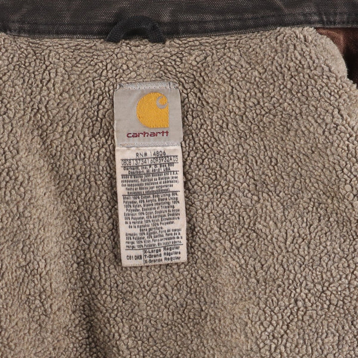 00'S Carhartt Traditional Jacket Duck Work Jacket Men's XL / eaa515783