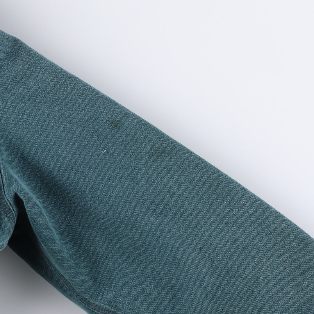 80s-90'S Carhartt Active Jacket, Padded Duck Full Zip Hoodie, Made in USA, Men's XL, Vintage /eaa515788