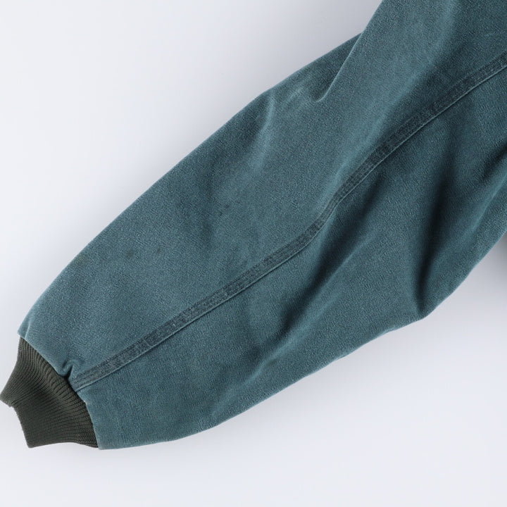 80s-90'S Carhartt Active Jacket, Padded Duck Full Zip Hoodie, Made in USA, Men's XL, Vintage /eaa515788