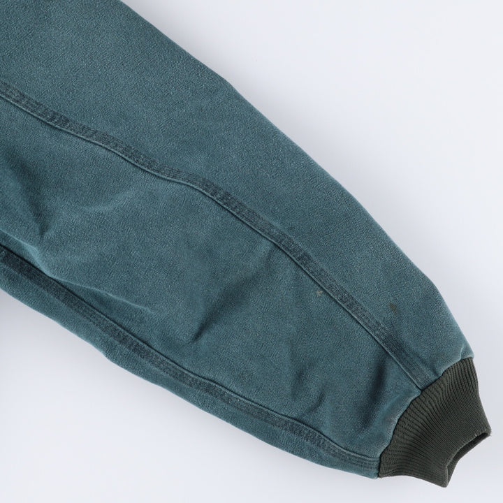 80s-90'S Carhartt Active Jacket, Padded Duck Full Zip Hoodie, Made in USA, Men's XL, Vintage /eaa515788