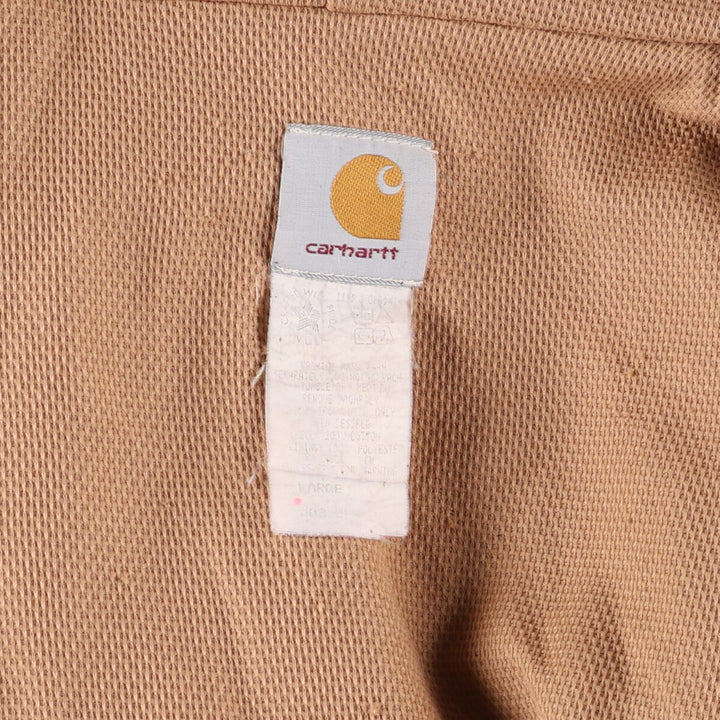 80s~90'S Carhartt Active Jacket Paint Duck Full Zip Hoodie Made in USA Men's XL Vintage /eaa515789