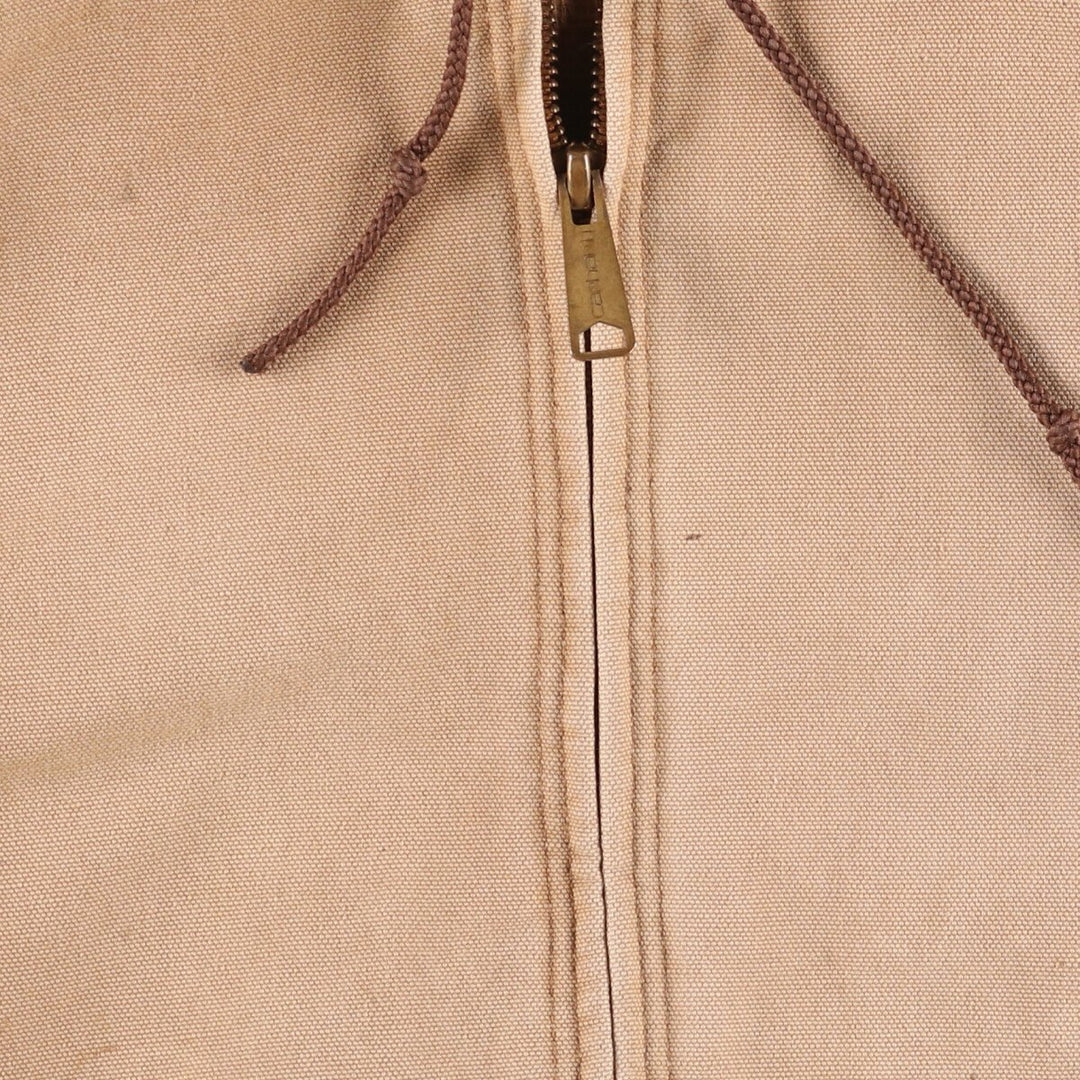 80s~90'S Carhartt Active Jacket Paint Duck Full Zip Hoodie Made in USA Men's XL Vintage /eaa515789