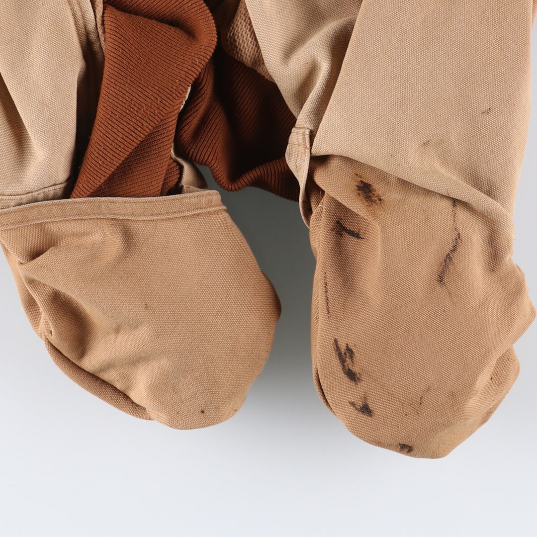 80s~90'S Carhartt Active Jacket Paint Duck Full Zip Hoodie Made in USA Men's XL Vintage /eaa515789