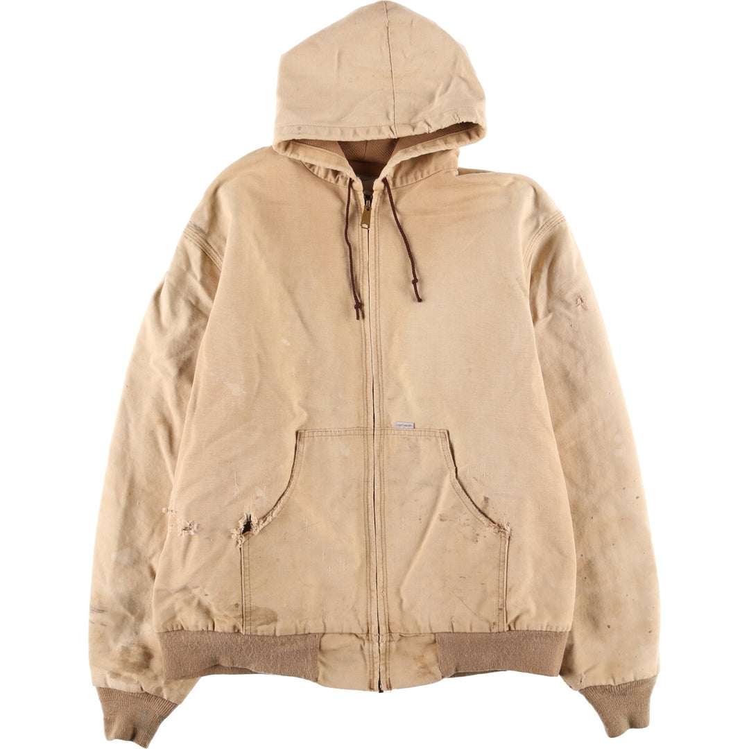 Carhartt Active Jacket Duck Full Zip Hoodie Men's XL / eaa515792