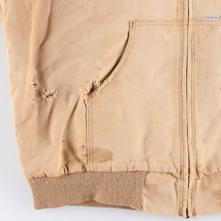 Carhartt Active Jacket Duck Full Zip Hoodie Men's XL / eaa515792