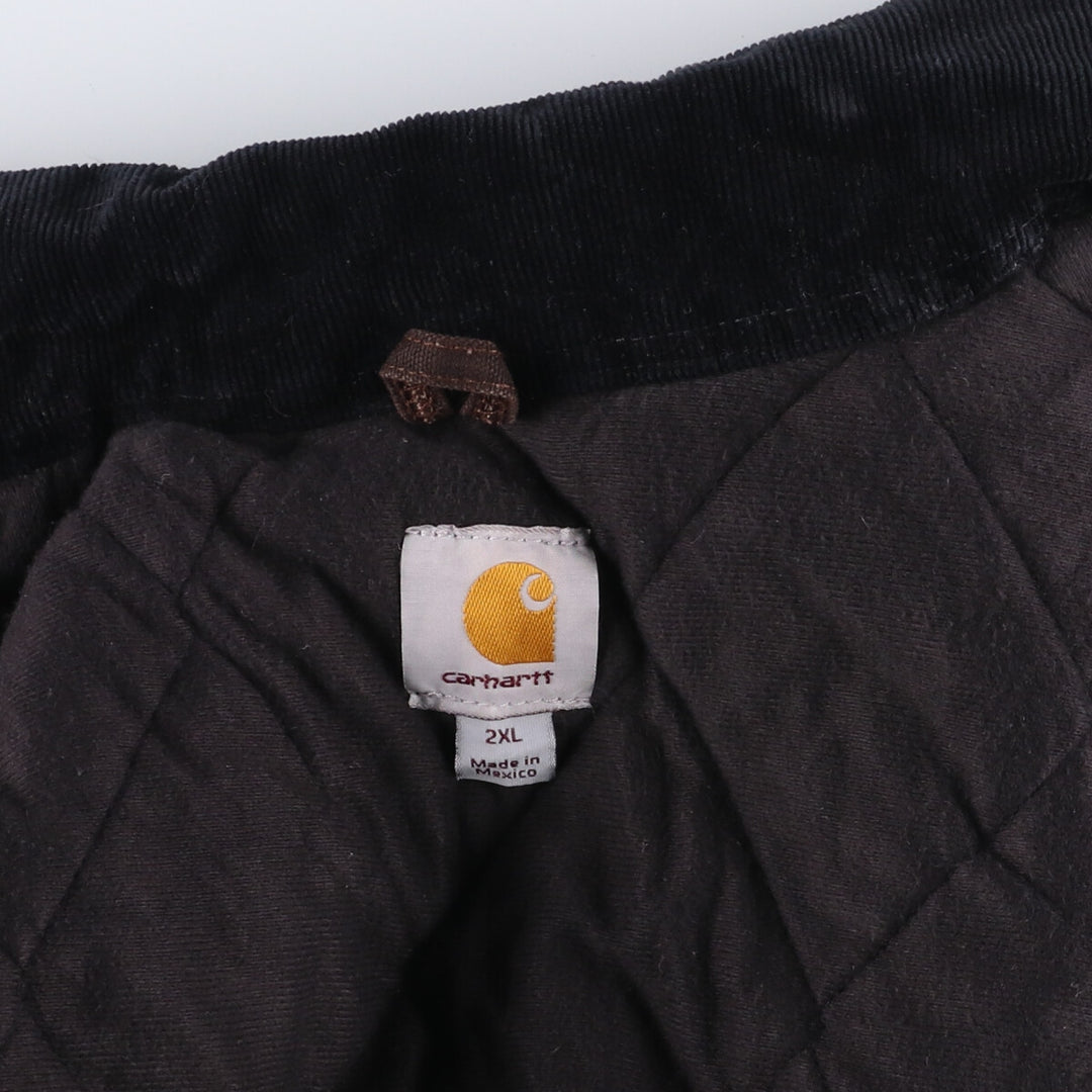 Carhartt Padded Santa Fe Jacket Duck Work Blouson Men's XXL / eaa515794