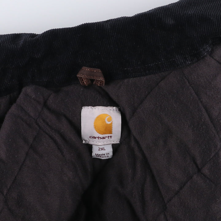 Carhartt Padded Santa Fe Jacket Duck Work Blouson Men's XXL / eaa515794