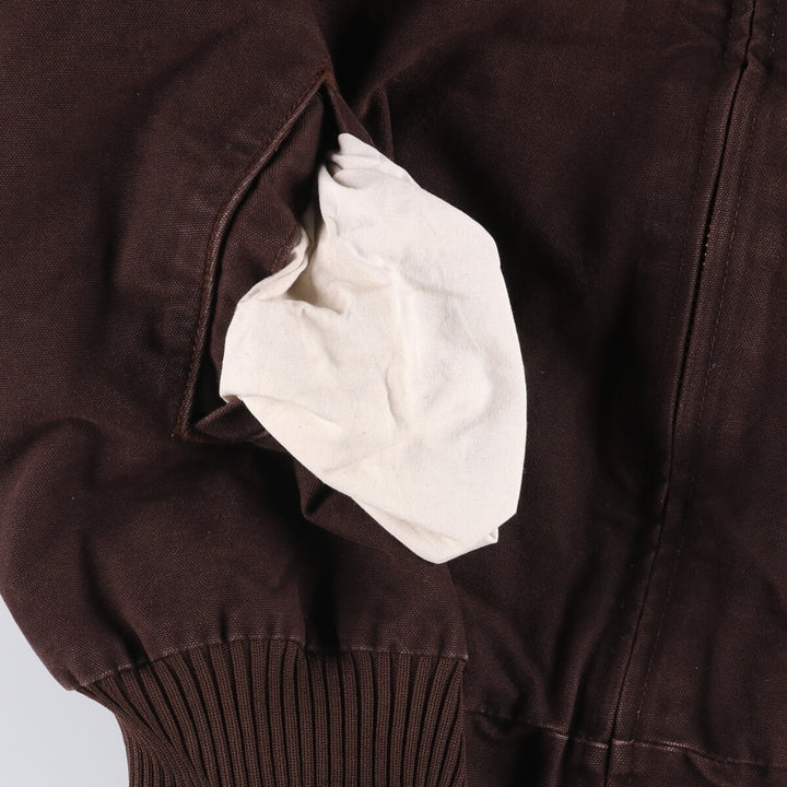 Carhartt Padded Santa Fe Jacket Duck Work Blouson Men's XXL / eaa515794