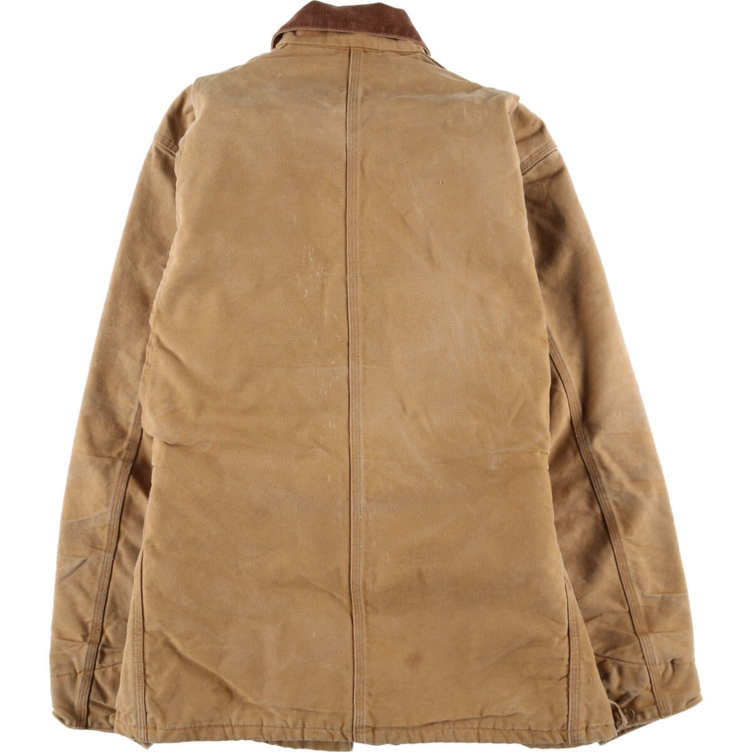 90'S Carhartt Michigan Chore Coat Duck Coverall Made in USA Men's L Size Vintage /eaa515795