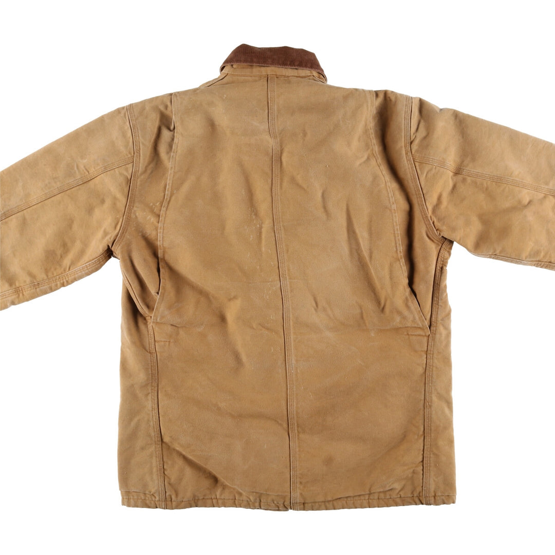 90'S Carhartt Michigan Chore Coat Duck Coverall Made in USA Men's L Size Vintage /eaa515795