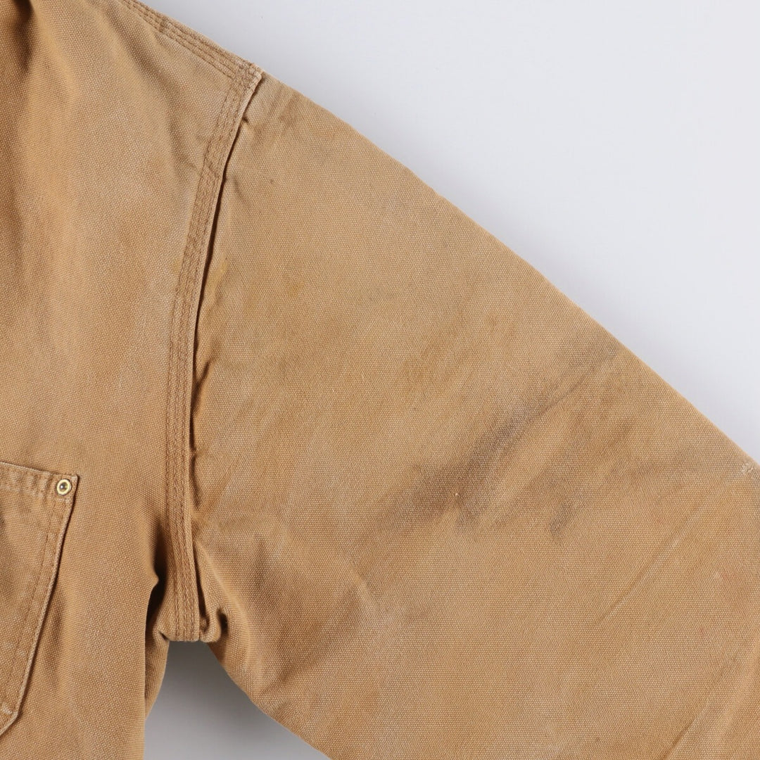 90'S Carhartt Michigan Chore Coat Duck Coverall Made in USA Men's L Size Vintage /eaa515795