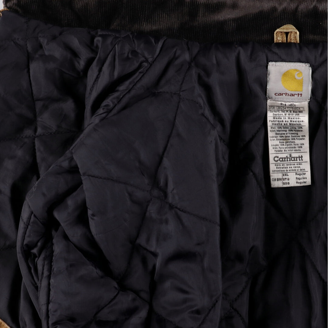 00'S Carhartt Traditional Coat Duck Work Jacket Men's XXL / eaa515797