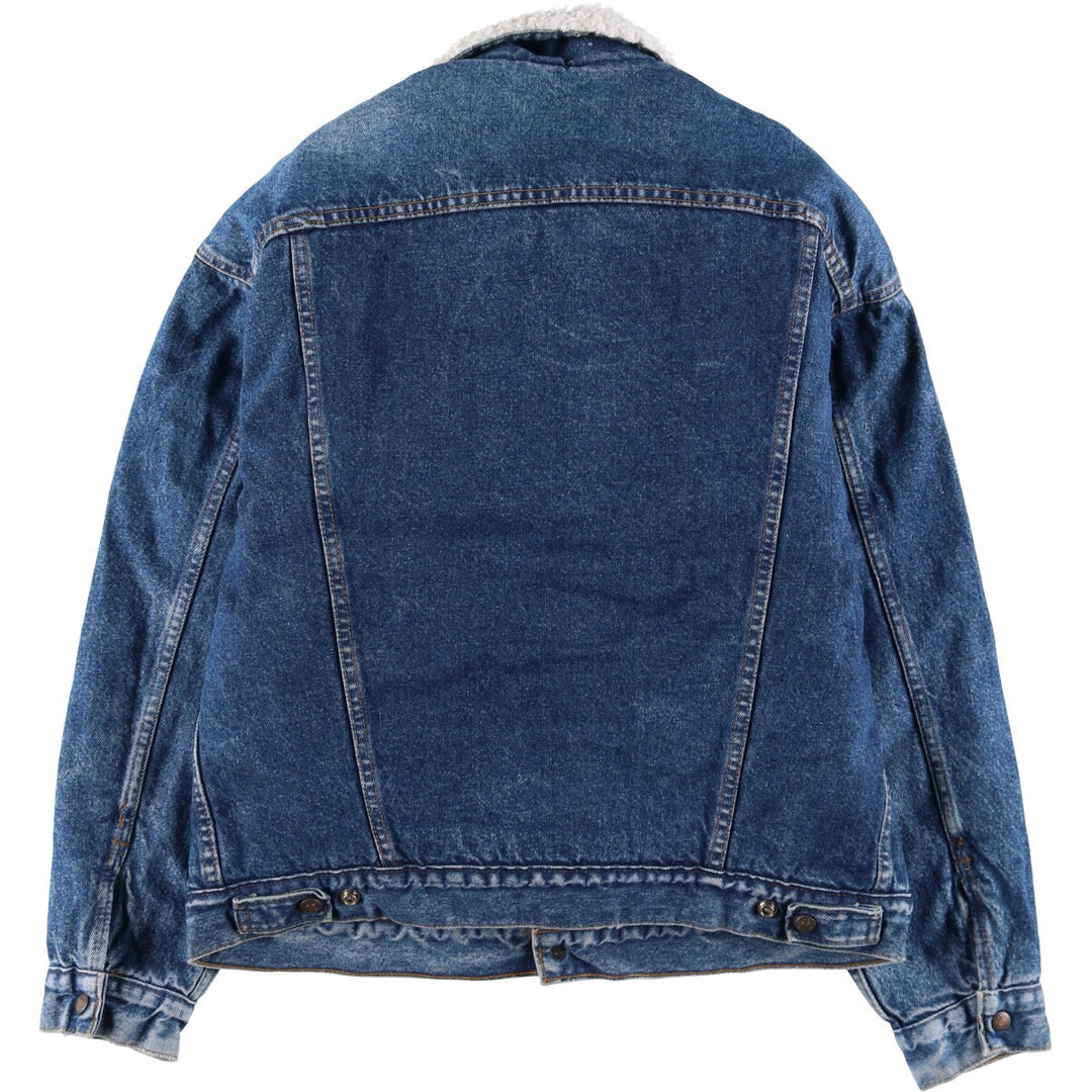 80'S Levi's 70609-0218 denim fleece jacket made in USA, men's size L, vintage /eaa515806