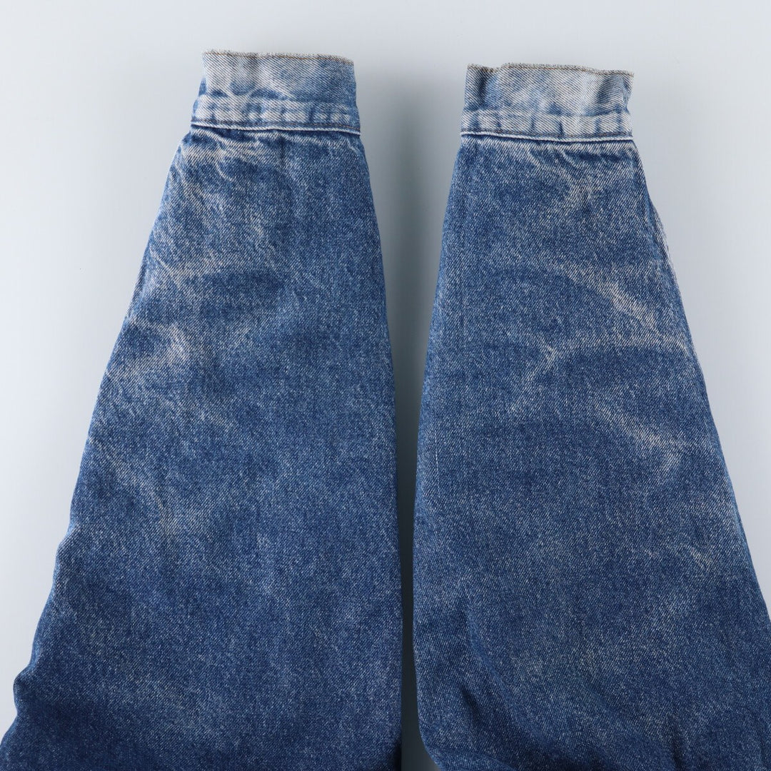 80'S Levi's 70609-0218 denim fleece jacket made in USA, men's size L, vintage /eaa515806