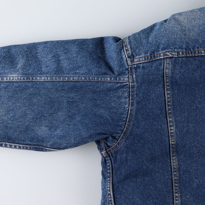 80'S Levi's 70609-0218 denim fleece jacket made in USA, men's size L, vintage /eaa515806