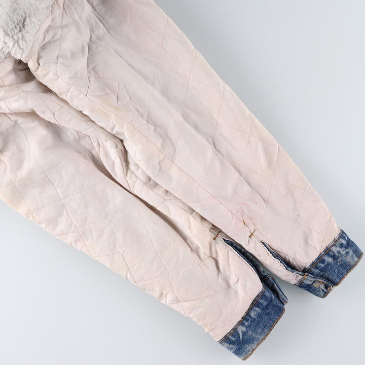 80'S Levi's 70609-0218 denim fleece jacket made in USA, men's size L, vintage /eaa515806