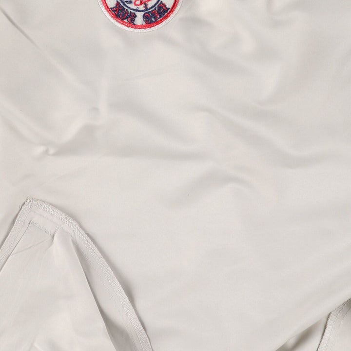 2000'S Nike Golf MLB Boston Red Sox V-Neck Warm-Up Pullover, Men's Size XL polyester Beige type Vintage Second Hand