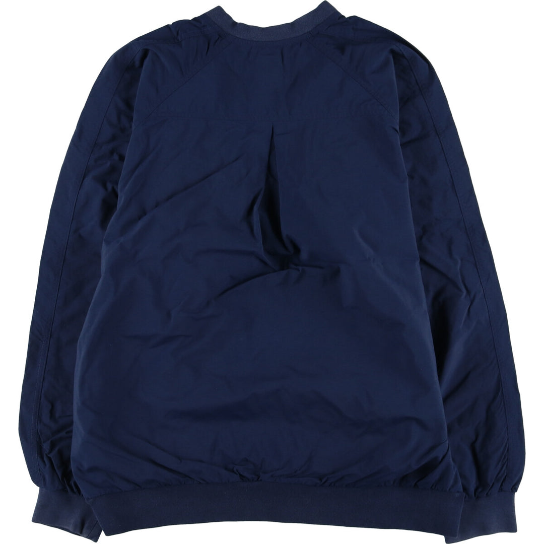 2000'S Nike Golf Half-Snap Nylon Pullover, Men's Size L Nylon navy blue type Vintage Second Hand